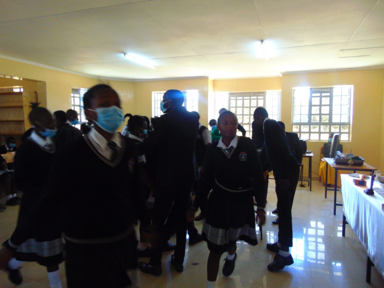 Students at the school, 2022