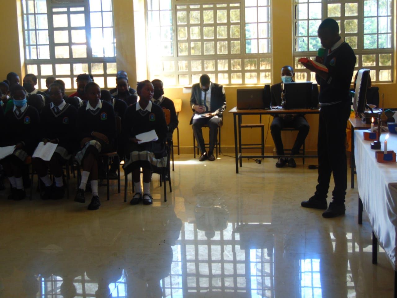 Students at the school, 2022