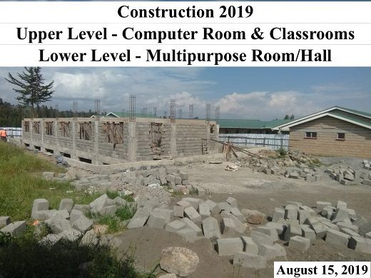 Construction of the multi-purpose room