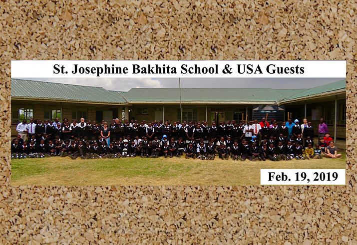 Group photograph taken at the school in 2019
