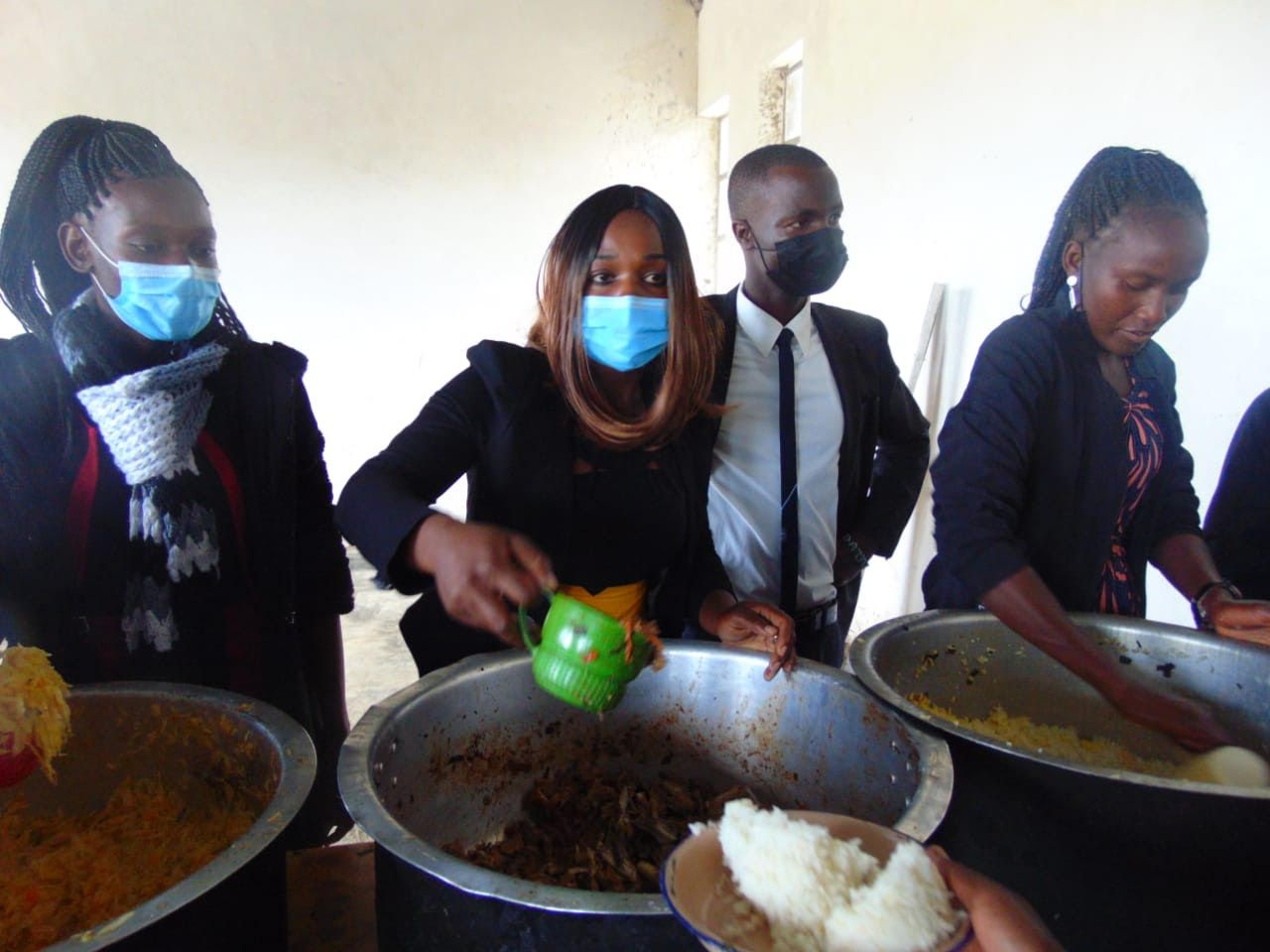 Lunch at the school, 2022