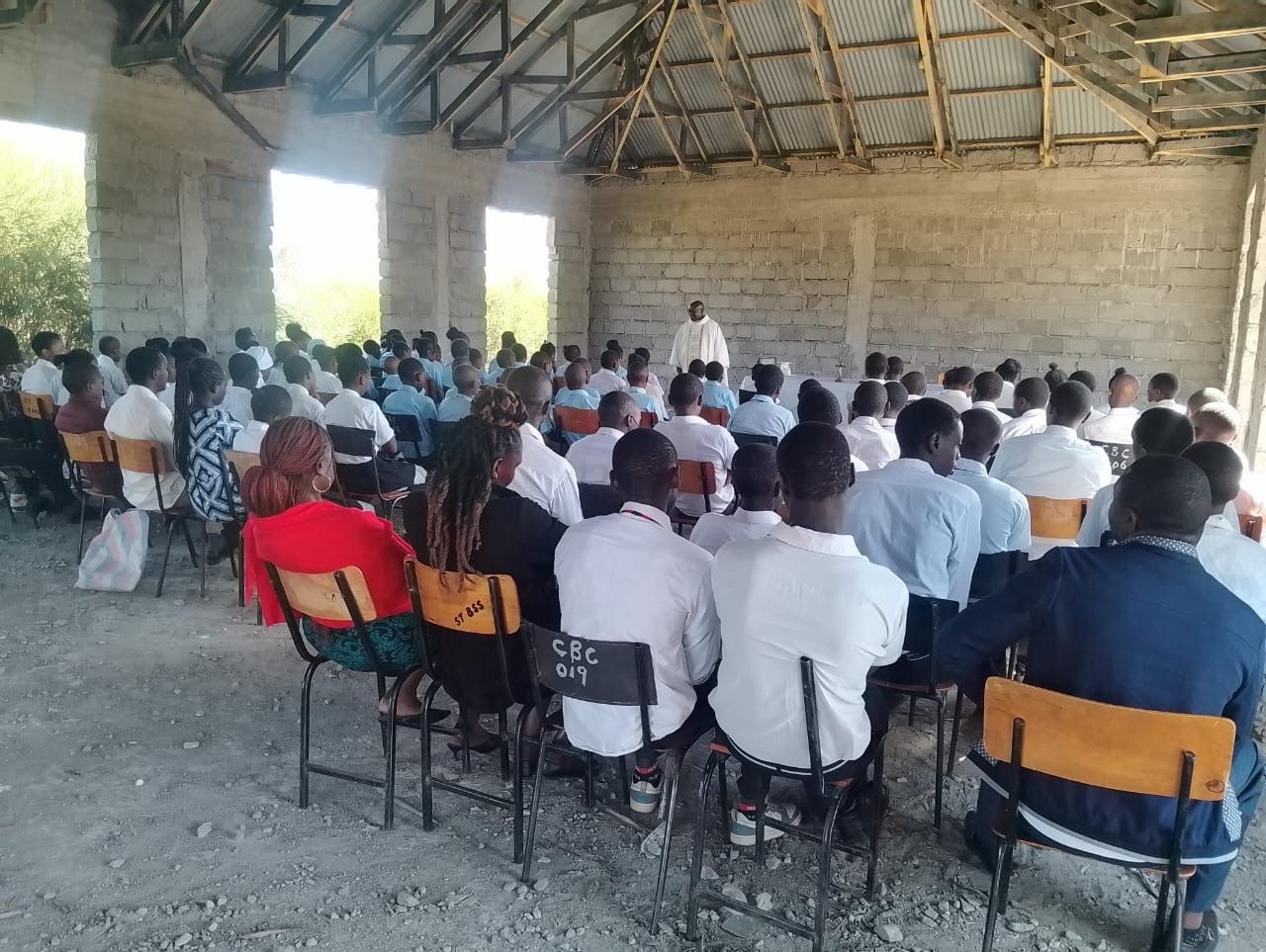 A moment at St. Josephine Bakhita Secondary School