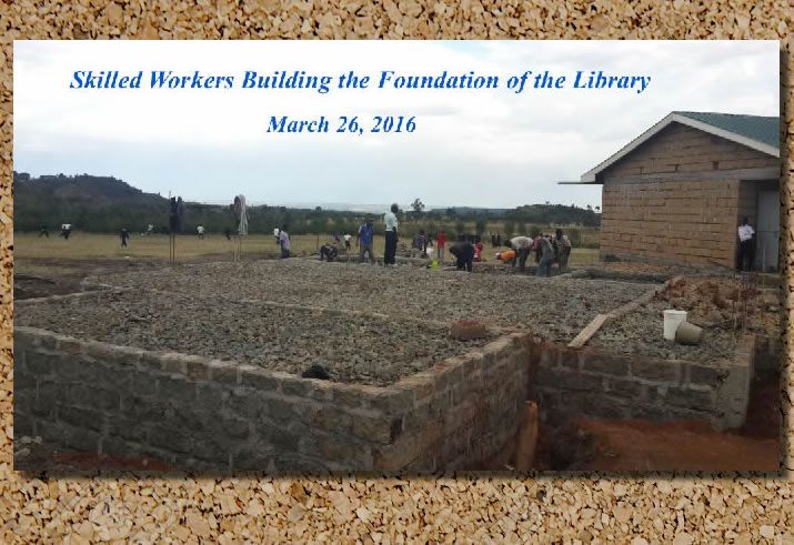 Construction of the school addition, photograph 2